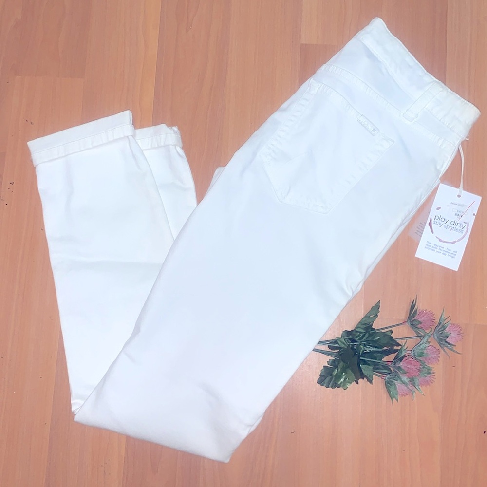 Joe's Jeans Women's White Straight leg Jeans